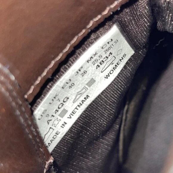 Timberland Ladies 9 Tillston 4834 Brown Nubuck Suede Ankle Boots Women's Size 9 - Picture 8 of 10